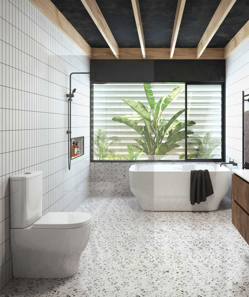 SEIMA Limni Wall Faced - Choice of Seats Clean Flush, Nanoglaze, Easy Care Height