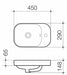 Caroma Luna Universal Inset Basin