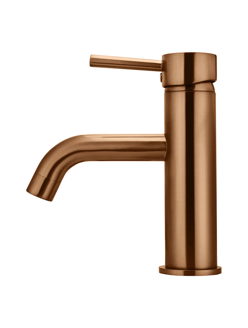 Meir Round Basin Mixer Curved