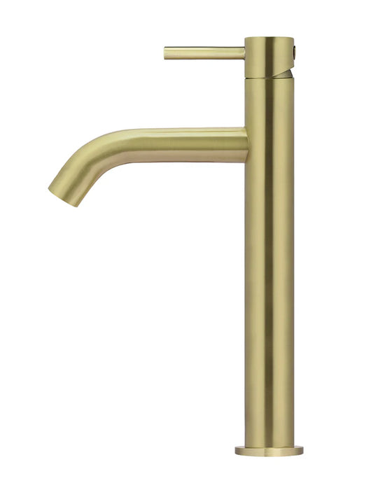 Meir Piccola Tall Basin Mixer Tap with 130mm Spout