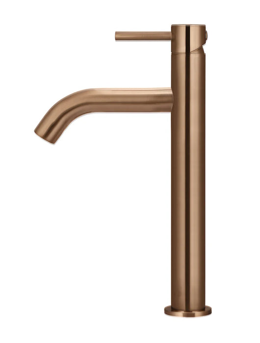 Meir Piccola Tall Basin Mixer Tap with 130mm Spout