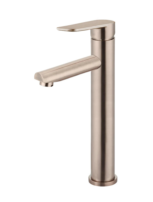 Meir Round Tall Basin Mixer - Paddle Handle