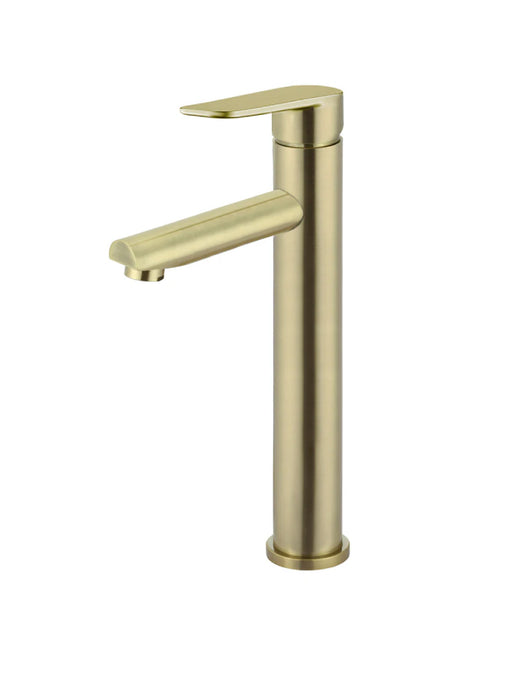 Meir Round Tall Basin Mixer - Paddle Handle