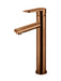 Meir Round Tall Basin Mixer - Paddle Handle