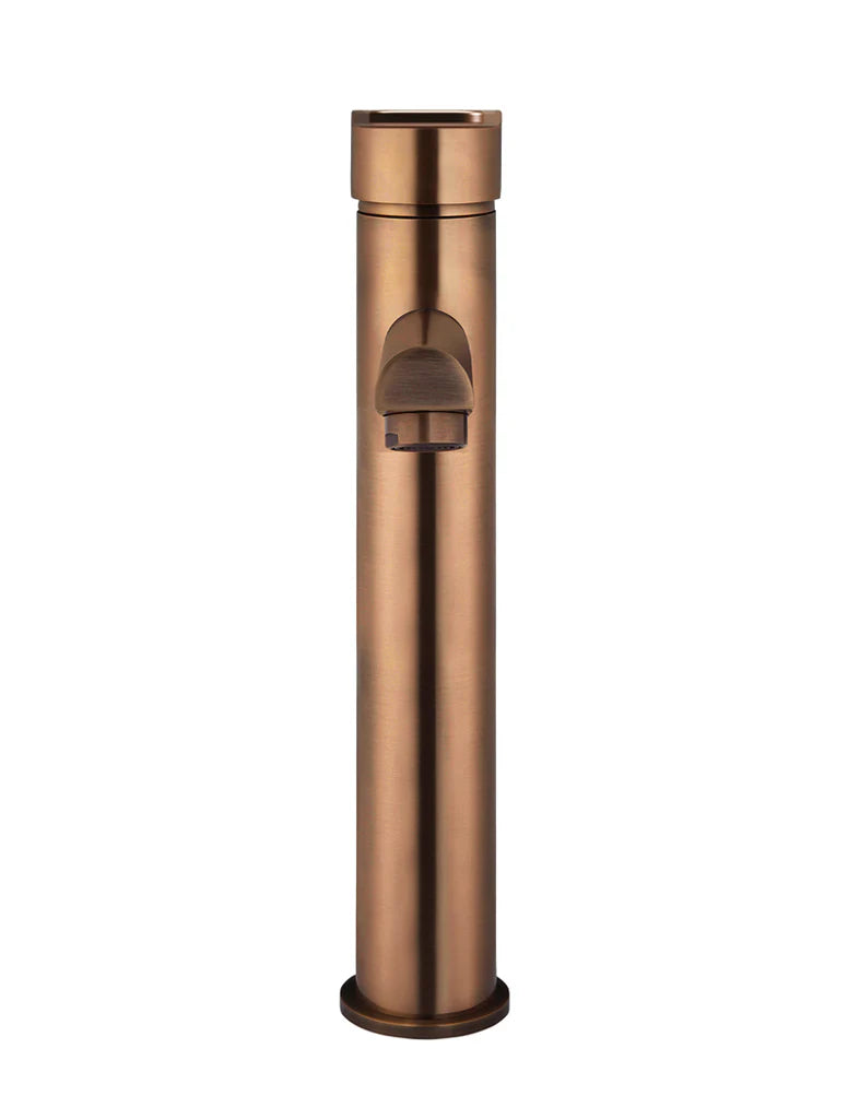 Meir Round Tall Basin Mixer - Paddle Handle