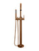 Meir Round Freestanding Bath Spout and Hand Shower