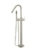 Meir Round Paddle Freestanding Bath Spout and Hand Shower