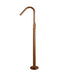 Meir Round Paddle Freestanding Bath Spout and Hand Shower
