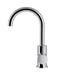 Meir Round Gooseneck Basin Mixer with Cold Start