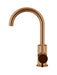 Meir Round Gooseneck Basin Mixer with Cold Start