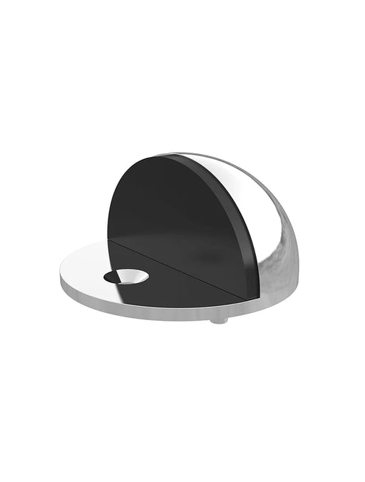 Meir Round Half Moon Door Stop chrome