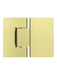 Meir Glass to Glass Shower Door Hinge