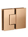 Meir Glass to Glass Shower Door Hinge