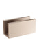 Meir Glass Fixing U Bracket shadow champagne