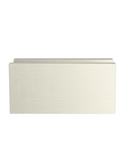 Meir Glass Fixing U Bracket brushed nickel