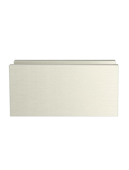 Meir Glass Fixing U Bracket brushed nickel