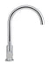 Meir Round Gooseneck Kitchen Mixer Tap