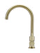 Meir Round Gooseneck Kitchen Mixer Tap