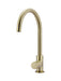 Meir Round Gooseneck Kitchen Mixer Tap with Pinless Handle