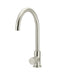Meir Round Gooseneck Kitchen Mixer Tap with Pinless Handle