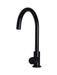 Meir Round Gooseneck Kitchen Mixer Tap with Pinless Handle