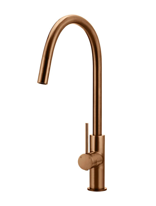 Meir Round Piccola Pull Out Kitchen Mixer Tap