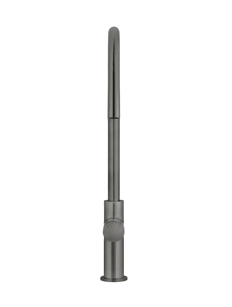 Meir Round Pinless Piccola Pull Out Kitchen Mixer Tap
