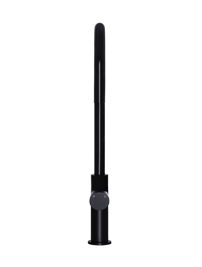 Meir Round Pinless Piccola Pull Out Kitchen Mixer Tap
