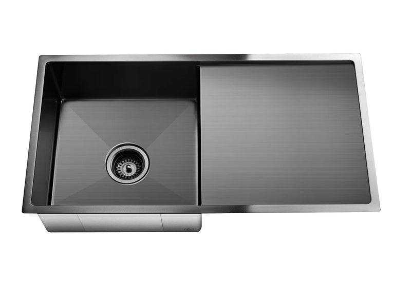 Meir Lavello Kitchen Sink - Single Bowl & Drainboard 840 x 440