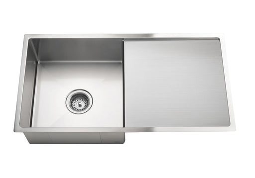 Meir Lavello Kitchen Sink - Single Bowl & Drainboard 840 x 440