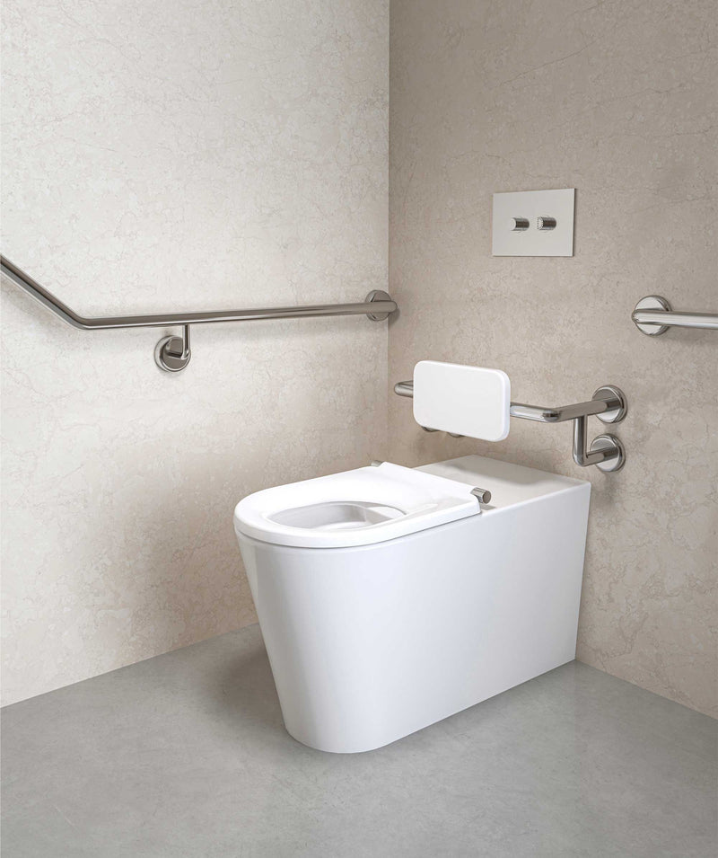 SEIMA Modia Care Floor Mount - 800mm - Grey, Blue or White Seat