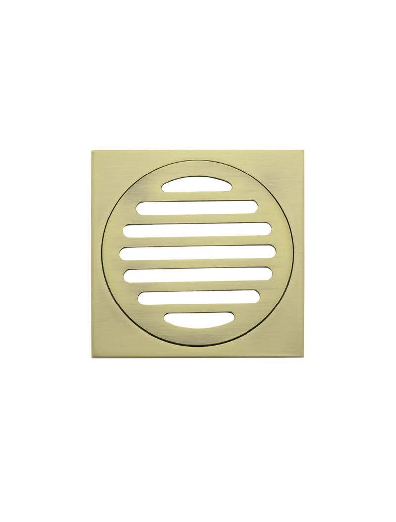 Meir Square Floor Grate Shower Drain 100mm Outlet