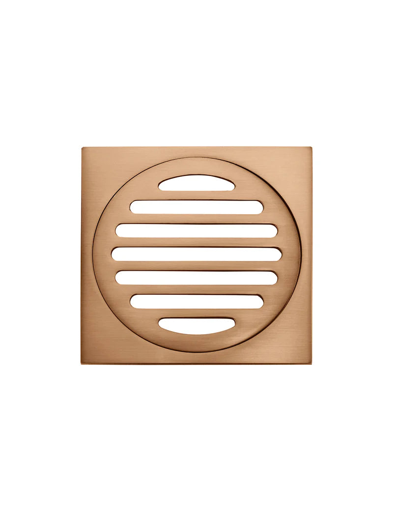 Meir Square Floor Grate Shower Drain 100mm Outlet