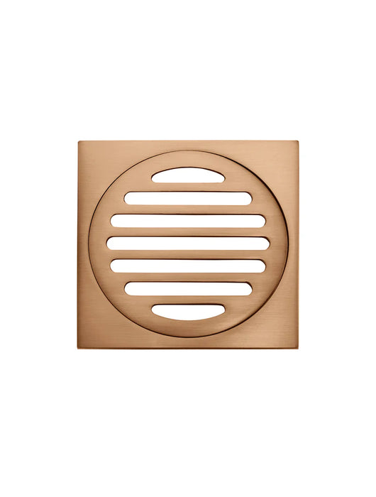 Meir Square Floor Grate Shower Drain 100mm Outlet