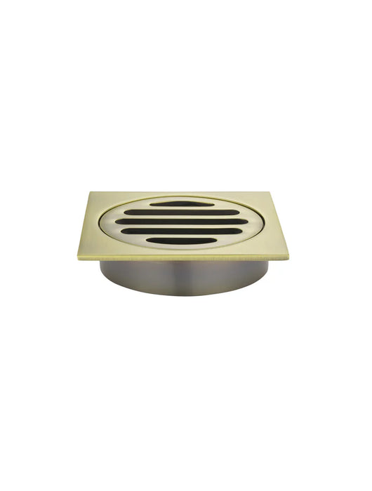Meir Square Floor Grate Shower Drain 80mm outlet