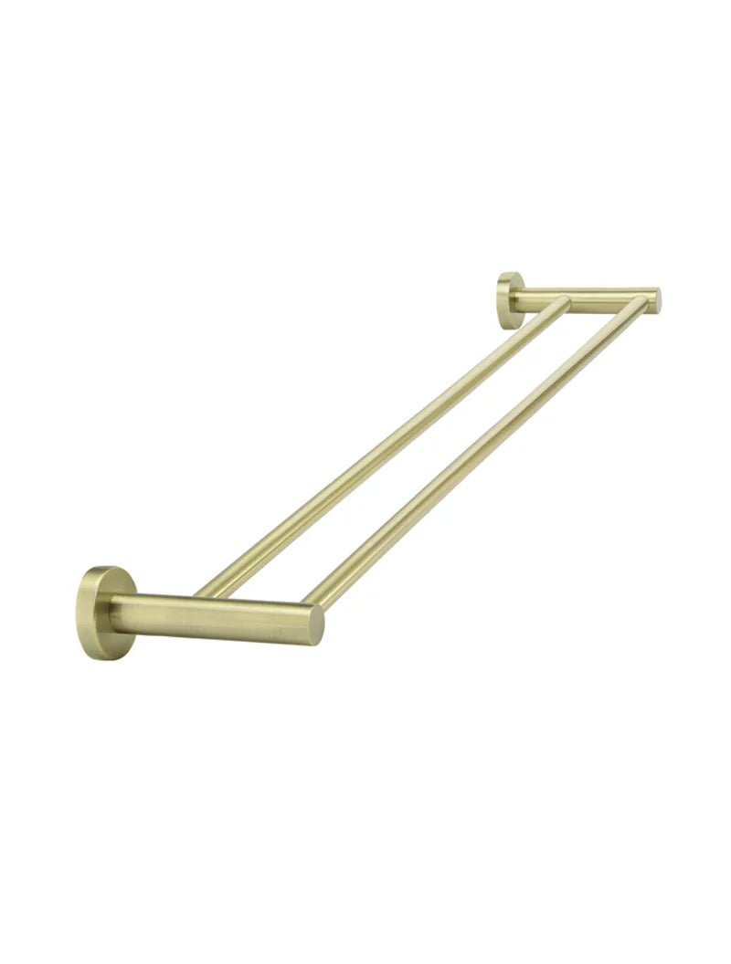 Meir Round Double Towel Rail 600mm