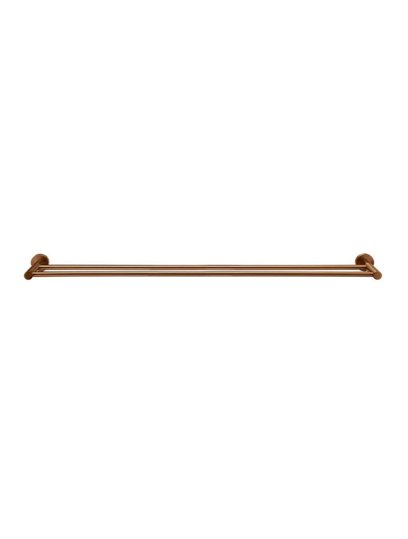 Meir Round Double Towel Rail 900mm