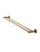 Meir Round Double Towel Rail 900mm
