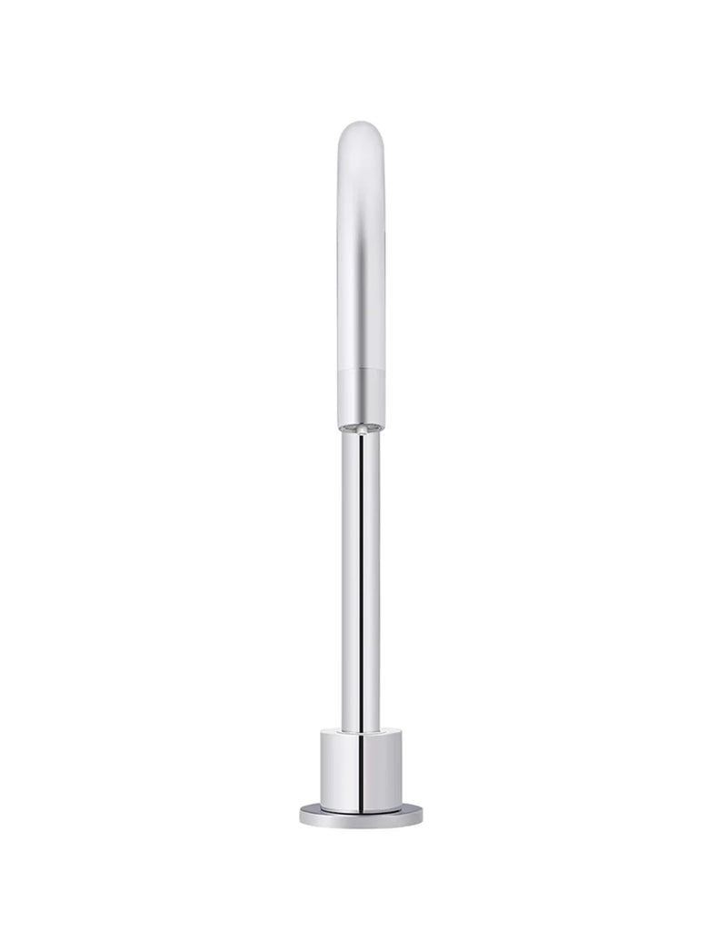 Meir Round Gooseneck High-Rise Swivel Hob Spout