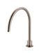 Meir Round Gooseneck High-Rise Swivel Hob Spout