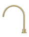 Meir Round Gooseneck High-Rise Swivel Hob Spout