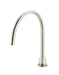Meir Round Gooseneck High-Rise Swivel Hob Spout