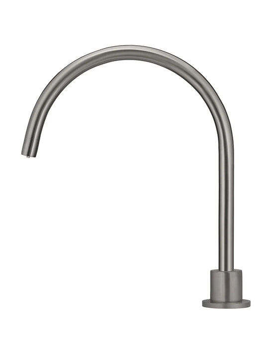 Meir Round Gooseneck High-Rise Swivel Hob Spout