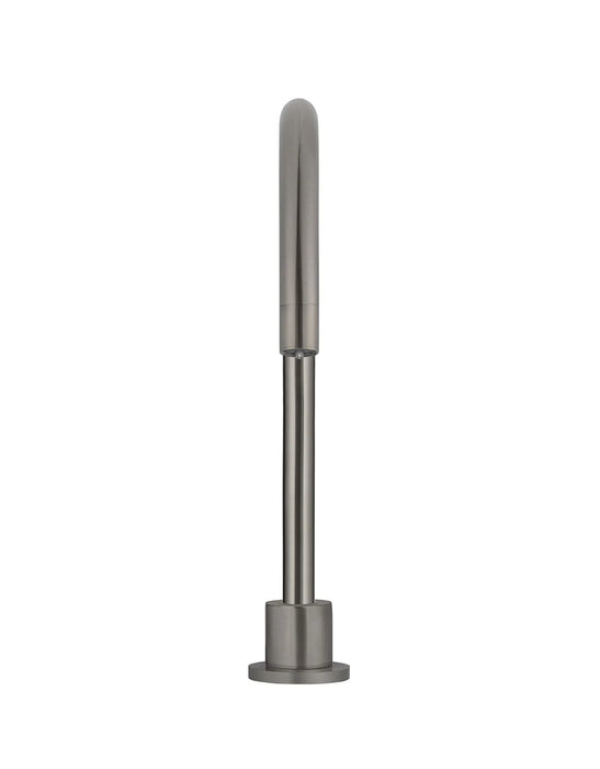 Meir Round Gooseneck High-Rise Swivel Hob Spout
