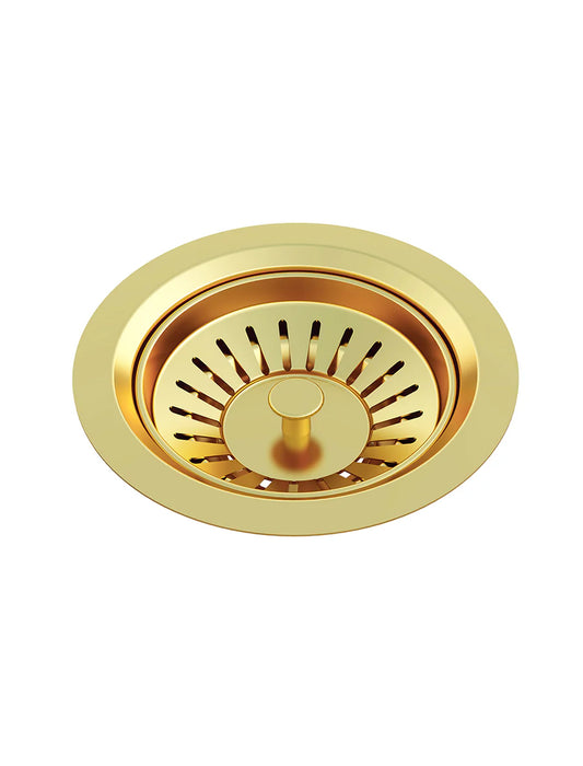 Meir Lavello Sink Strainer and Waste Plug Basket with Stopper