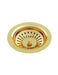 Meir Lavello Sink Strainer and Waste Plug Basket with Stopper