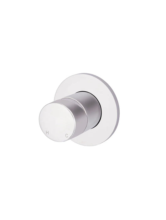 Meir Round Wall Mixer Pinless Handle Trim Kit (In-wall Body Not Included)