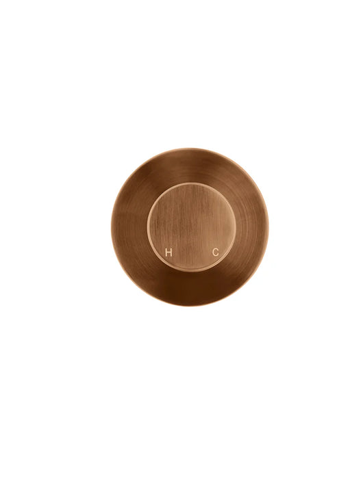 Meir Round Wall Mixer Pinless Handle Trim Kit (In-wall Body Not Included)