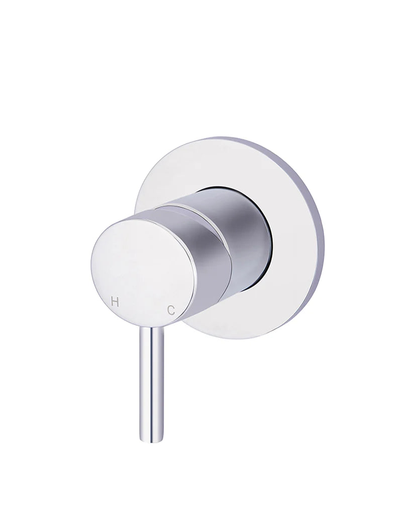 Meir Round Wall Mixer Short Pin–lever Trim Kit (In-wall Body Not Included)