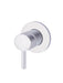 Meir Round Wall Mixer Short Pin–lever Trim Kit (In-wall Body Not Included)